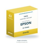Imagen orientativa: Epson T5444 amarillo — cartucho de tinta compatible (T5444)