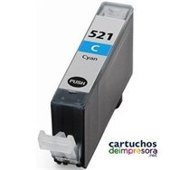 CLI521 cian Canon Cartucho compatible 