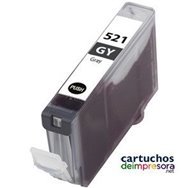 CLI521 gris Canon Cartucho compatible 