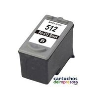 PG512 negro Canon Cartucho compatible