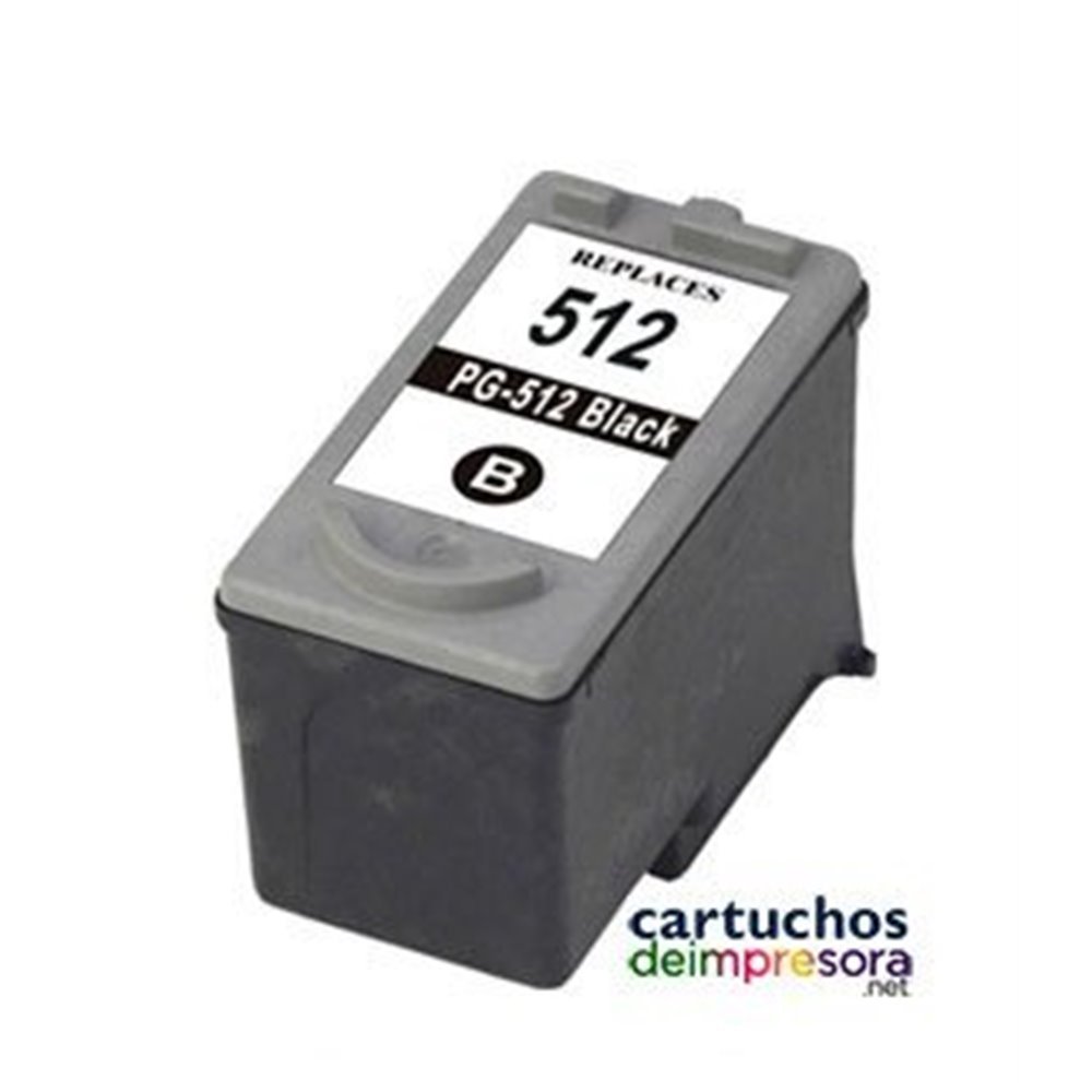 PG512 negro Canon Cartucho compatible