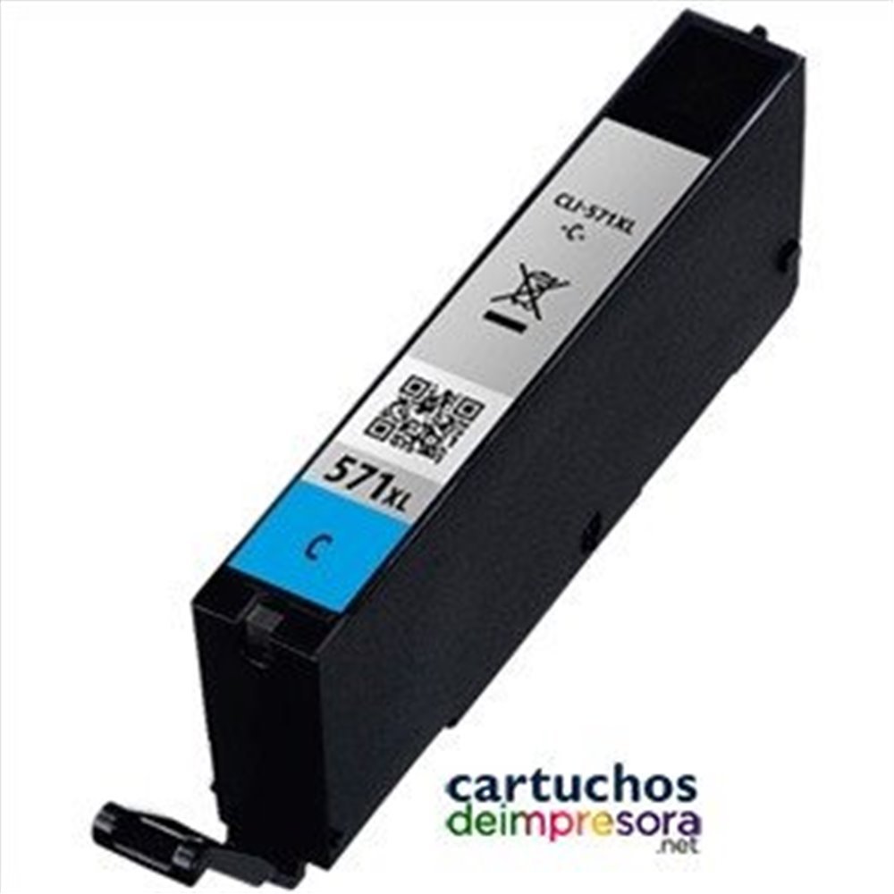CLI571XL cian Canon Cartucho compatible