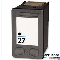 HP nº 27 negro Cartucho compatible con HP C8727AE