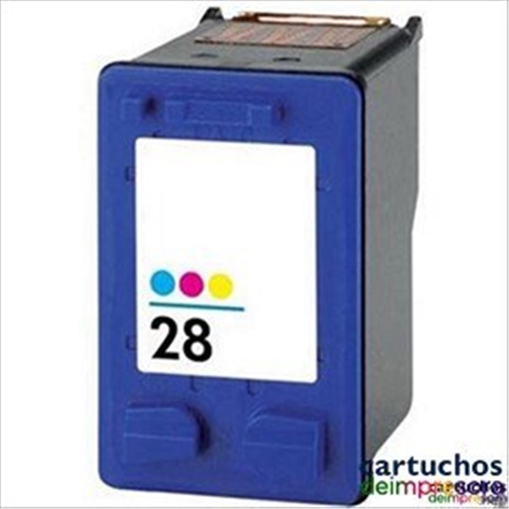 HP nº 28 tricolor Cartucho compatible con HP C8728AE