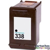 HP nº 338 negro Cartucho compatible con HP C8765E