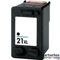 HP nº 21 negro Cartucho compatible con HP C9351AE / C9351CE