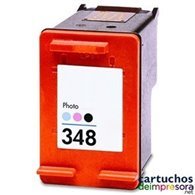 HP nº 348 photo tricolor Cartucho compatible con HP C9369E