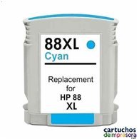 HP nº 88XL cian Cartucho compatible con HP C9386AE / C9391AE