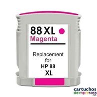 HP nº 88XL magenta Cartucho compatible con HP C9387AE / C9392AE