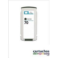 HP nº 70 negro mate Cartucho compatible con HP C9448A