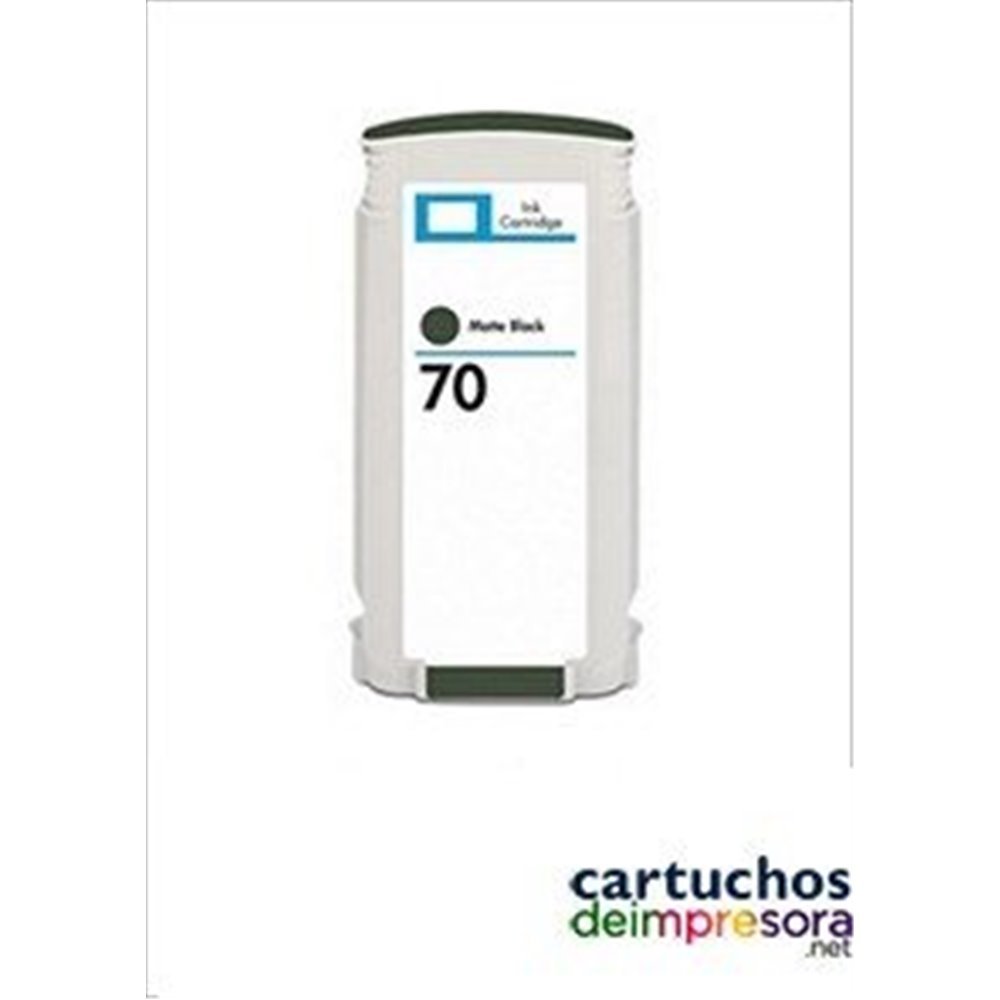 HP nº 70 negro mate Cartucho compatible con HP C9448A