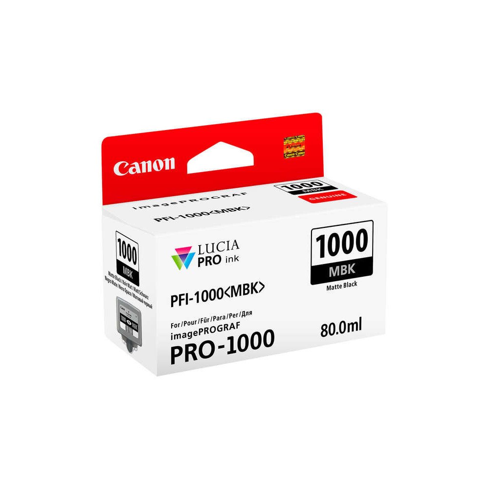 Canon PFI1000 negro mate | cartucho de tinta original (PFI1000MBK)