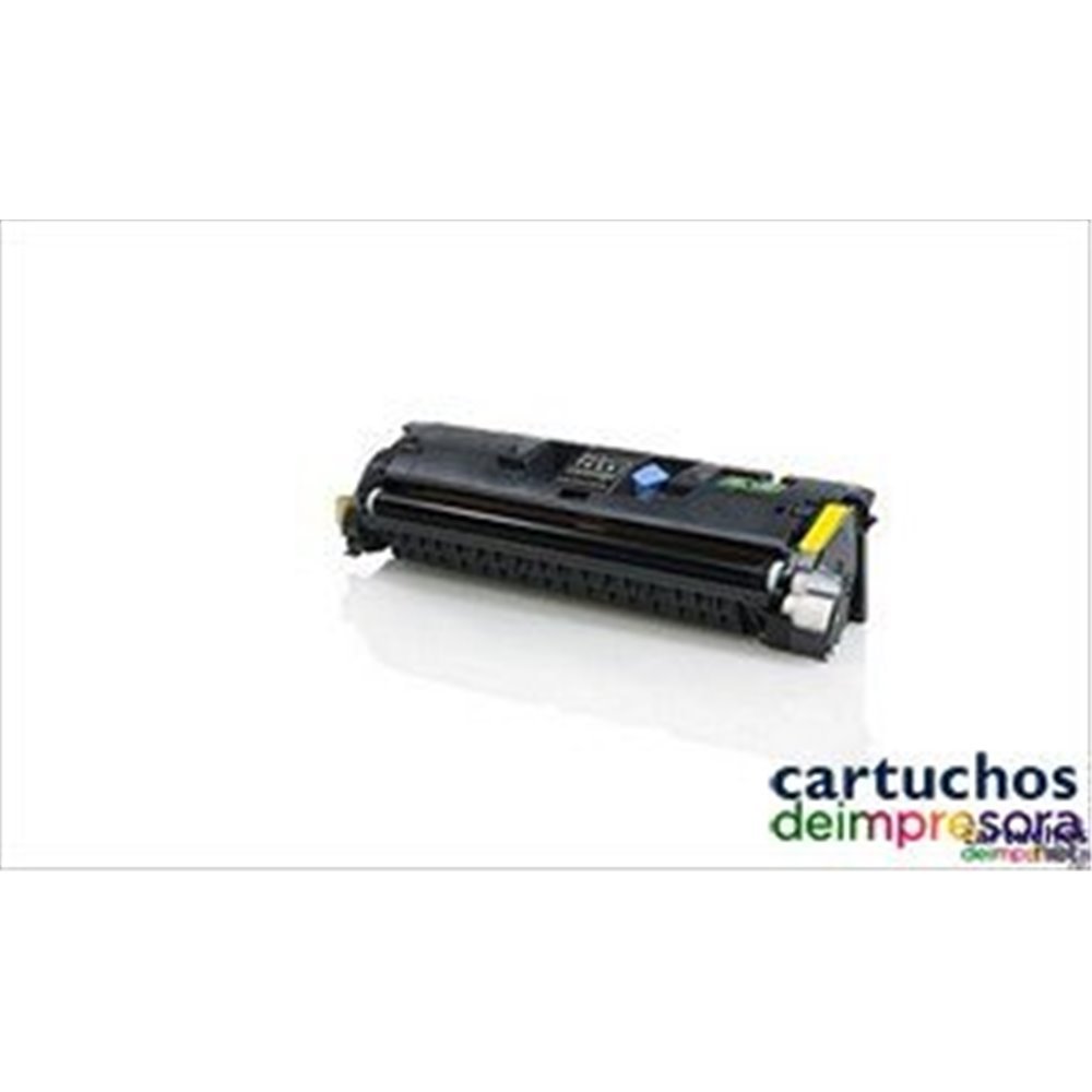 HP nº 122A / 121A amarillo Toner compatible con HP Q3962A / C9702A