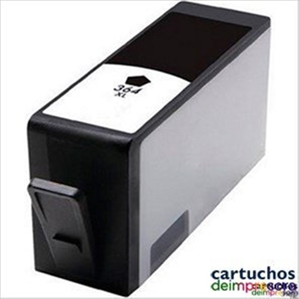 HP nº 364XL photo negro Cartucho compatible con HP CB317EE