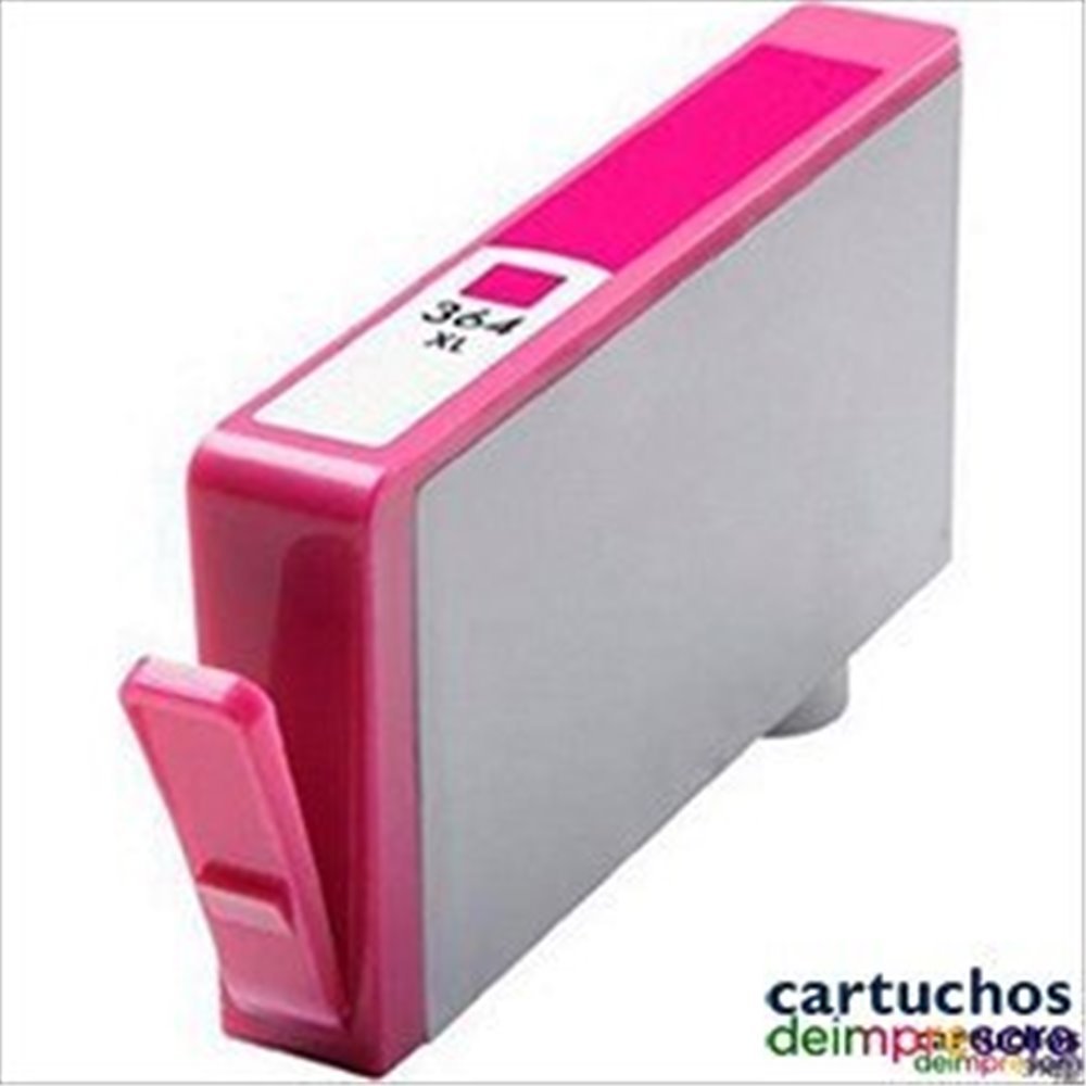 HP nº 364XL magenta Cartucho compatible con HP CB324EE / CB319