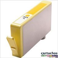 HP nº 364XL amarillo Cartucho compatible con HP CB325EE / CB320EE