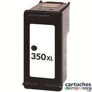 HP nº 350XL negro Cartucho compatible con HP C9352CE