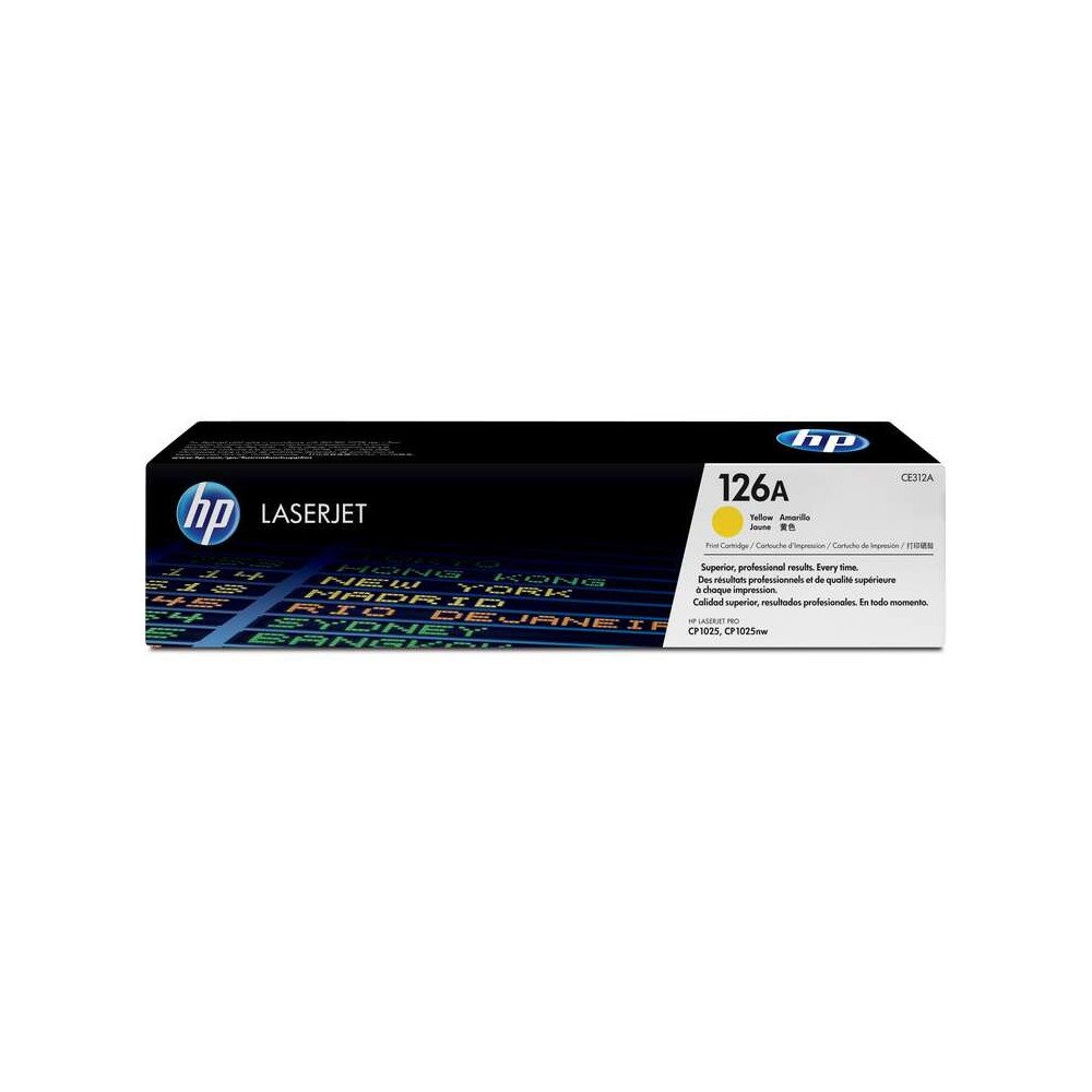 HP CE312A amarillo | tóner original (CE312A)