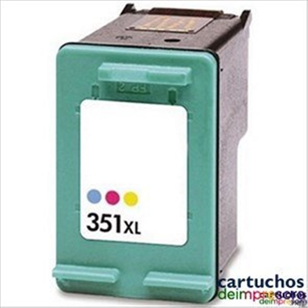 HP nº 351XL tricolor Cartucho compatible con HP CB338E